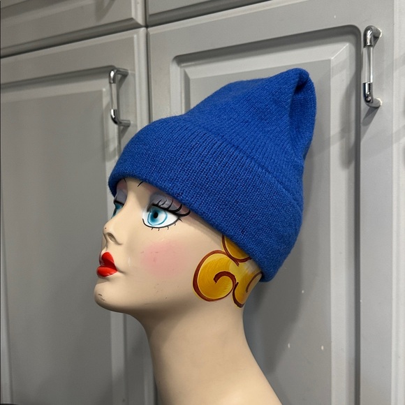 Ossi Ski Cap 100% Wool Beanie Cap Hat Blue One Size (A003) - Picture 7 of 15